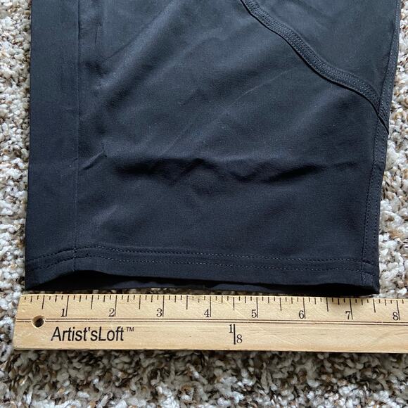 Prana Railay High Rise Pant Women's S Black Relaxed Straight Leg Pull On UPF 50+ - Picture 12 of 13